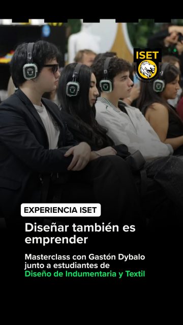 Los estudiantes de Diseño de Indumentaria participaron de una experiencia clave para su formación 💡
👗 ¿De qué se trató?
👉 Masterclass “Diseñado para emprendedores” con Gastón Dybalo
👉 Enfoque en identidad de marca y visión estratégica
👉 A cargo de un profesional del sector

🚀 Un espacio para:
✔️ Pensar como emprendedores
✔️ Construir marcas con sentido
✔️ Proyectarse en el mundo real del diseño

📍 Actividad presencial en Posadas
🙌 Propuesta gratuita y formativa

#DiseñoDeIndumentaria #EmprenderEnDiseño #IdentidadDeMarca #ISET #FormaciónProfesional