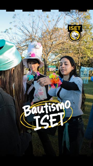 Una de las tradiciones mas lindas de nuestra institución. ☺️🙌🏻
¡Bautismo 2026 de carreras ISET!
¡Bienvenidas y bienvenidos ingresantes a esta nueva aventura! 🦁🧡
⠀
#BautismoISET #VidaEstudiantil #SomosISET #CarrerasISET #Ingresantes2026