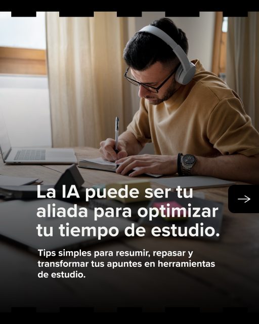 Estudiar más rápido no es hacer trampa, es ser inteligente 🧠✨
NotebookLM y otras apps de IA como Notion, Claude; pueden convertir tus PDFs y apuntes en podcasts, flashcards, cuestionarios y mapas mentales para repasar mejor.
Guardá este post para tu próximo examen. 📌
#TécnicasDeEstudio #NotebookLM #InteligenciaArtificial #EstudiarConIA #ISET