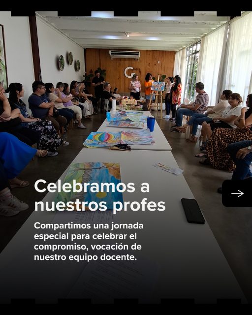 En el Día del Profe, nuestros docentes dejaron las compus y tomaron el pincel 🎨✨
Vivimos una jornada de encuentro, creatividad y trabajo en equipo. Cada grupo eligió una metáfora educativa y pintó un lienzo colectivo. Faros, árboles, cometas y fogatas se llenaron de color, y cada elemento contó algo de quien lo pintó.
👉 Desliza y descubrí qué dice de tu perfil docente lo que elegiste pintar. ¿Sos cielo, raíz, faro o mar? 🌌🪨⛵🌊
Gracias profes por enseñar, acompañar y encender curiosidad todos los días a nuestra gran comunidad de alumnos 🦁
#ISET #DíaDelProfe #FormaciónProfesional #DocentesISET