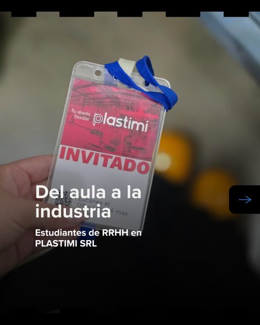 Aprender haciendo: estudiantes de RRHH relevaron puestos de trabajo en PLASTIMI SRL
Del aula a la industria 🏭✨
Estudiantes de 2º año de la Tecnicatura Superior en Administración de Empresas con Especialización en Recursos Humanos del ISET realizaron una experiencia de Práctica Profesional en PLASTIMI SRL, junto a la Prof. Silvina Quiñones.

Recorrieron la planta y trabajaron en el sector Confección, donde pusieron en práctica una herramienta clave de la gestión de RRHH: el relevamiento y la descripción de puestos. 

Así, el ISET sigue construyendo puentes entre la educación superior y el mundo del trabajo, con aprendizaje situado y experiencias reales. 🤝

Gracias a PLASTIMI SRL, a sus equipos de Recursos Humanos, Seguridad e Higiene, Gestión Integral y al supervisor del sector Confección por abrirnos sus puertas.

📚 Conocé nuestras carreras en el ISET y formate con experiencia real.

#ISET #FormaciónProfesional #AlumnosISET #RecursosHumanos #PrácticaProfesional